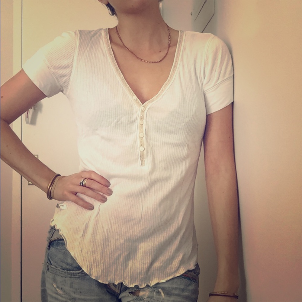 Polo RL embroidered ribbed t-shirt